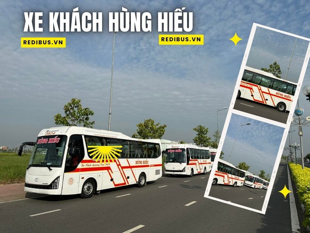 Lịch trình nhà xe Hùng hiếu các tuyến đường phổ biến lịch trình chi tiết nhà xe Huy Hùng hiếu hành các tuyến Sài Gòn - Mỹ Tho - Chợ Gạo chất lượng cao, giường nằm
