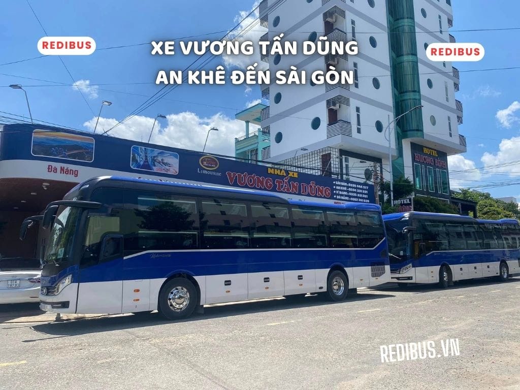 Nhà xe Vương Tấn Dũng – Hành trình an toàn Nhà xe Vương Tấn Dũng với xe giường nằm rộng rãi.