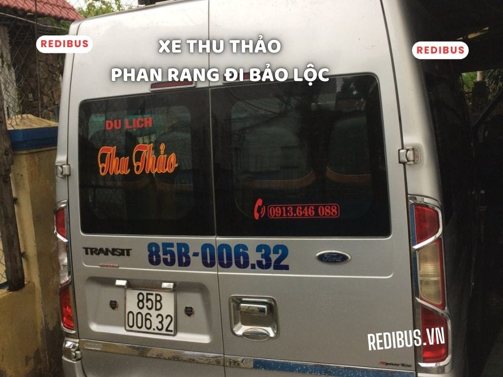 Nhà xe Thu Thảo - Xe ghế ngồi tiện lợi tuyến Ninh Thuận Bảo Lộc Xe ghế ngồi 16 chỗ của nhà xe Thu Thảo phục vụ tuyến Ninh Thuận Bảo Lộc