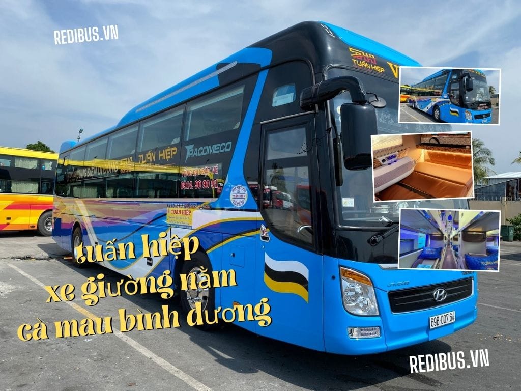 Hình ảnh xe limousine Tuấn Hiệp với không gian tiện ngh Xe limousine Tuấn Hiệp đưa đón hành khách từ cà mau lên bình dương